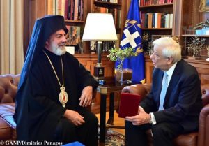 Arch. Nikitas visits the President and the Prime Minister of the Hellenic Republic