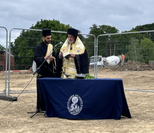 Blessing of the Foundations for the new building at St Andrew the Apostle Greek Orthodox School